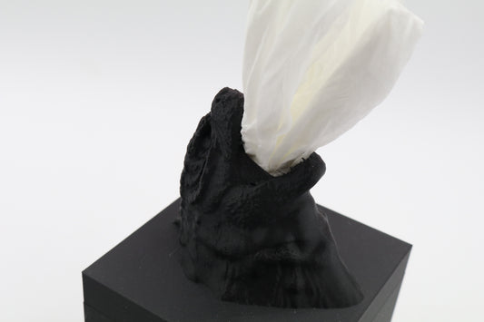 Godzilla Inspired Monster Breathing Tissue Box Storage Container