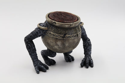 Elden Ring Inspired Iron Pot Jar Deluxe Planter