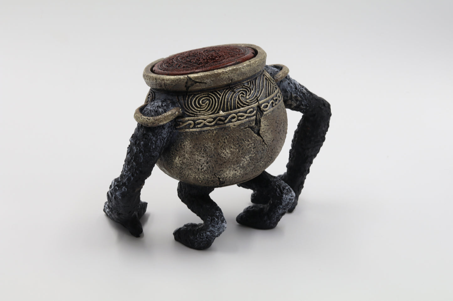 Elden Ring Inspired Iron Pot Jar Deluxe Planter