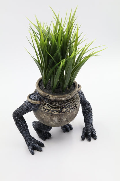 Elden Ring Inspired Iron Pot Jar Deluxe Planter