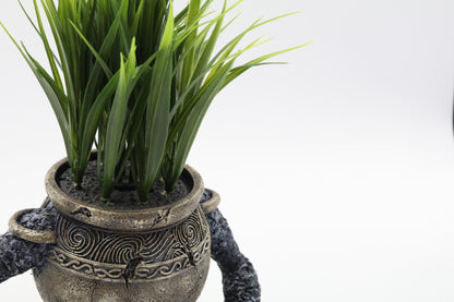 Elden Ring Inspired Iron Pot Jar Deluxe Planter