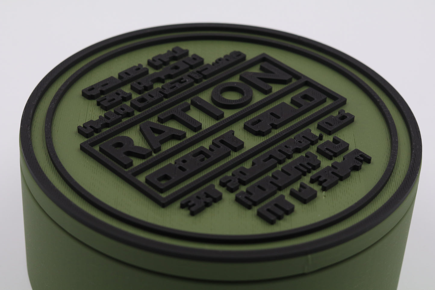 Metal Gear Solid Delta Inspired Ration Storage Container