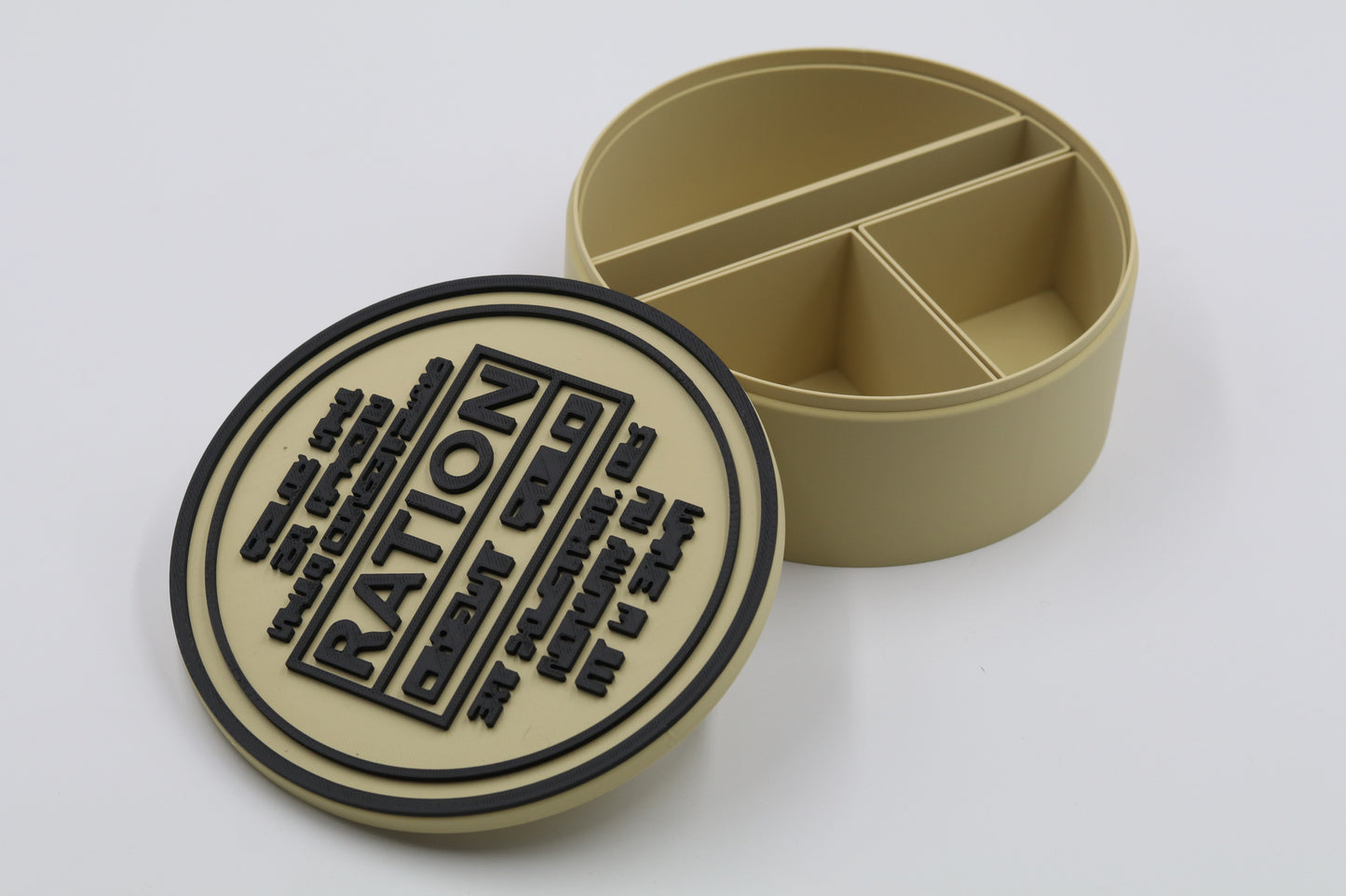 Metal Gear Solid Delta Inspired Ration Storage Container