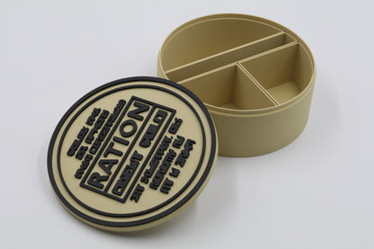 Metal Gear Solid Delta Inspired Ration Storage Container