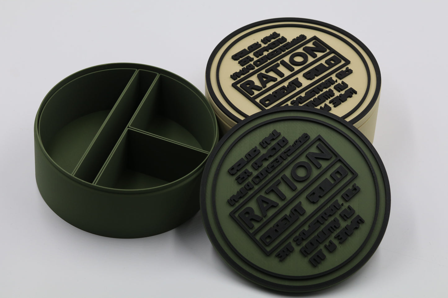 Metal Gear Solid Delta Inspired Ration Storage Container