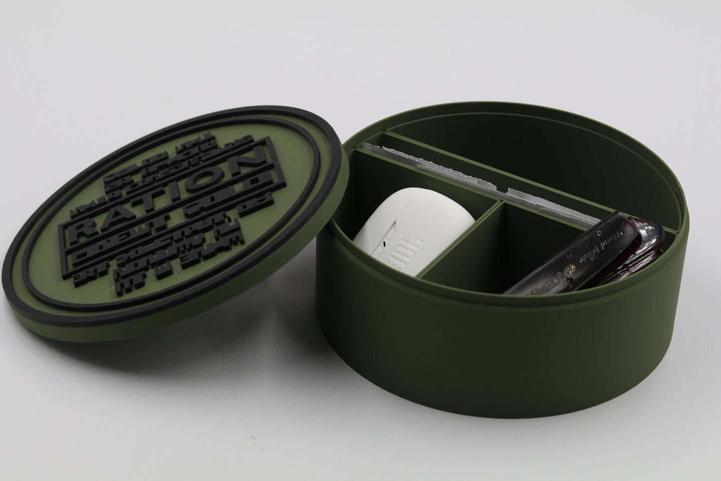 Metal Gear Solid Delta Inspired Ration Storage Container