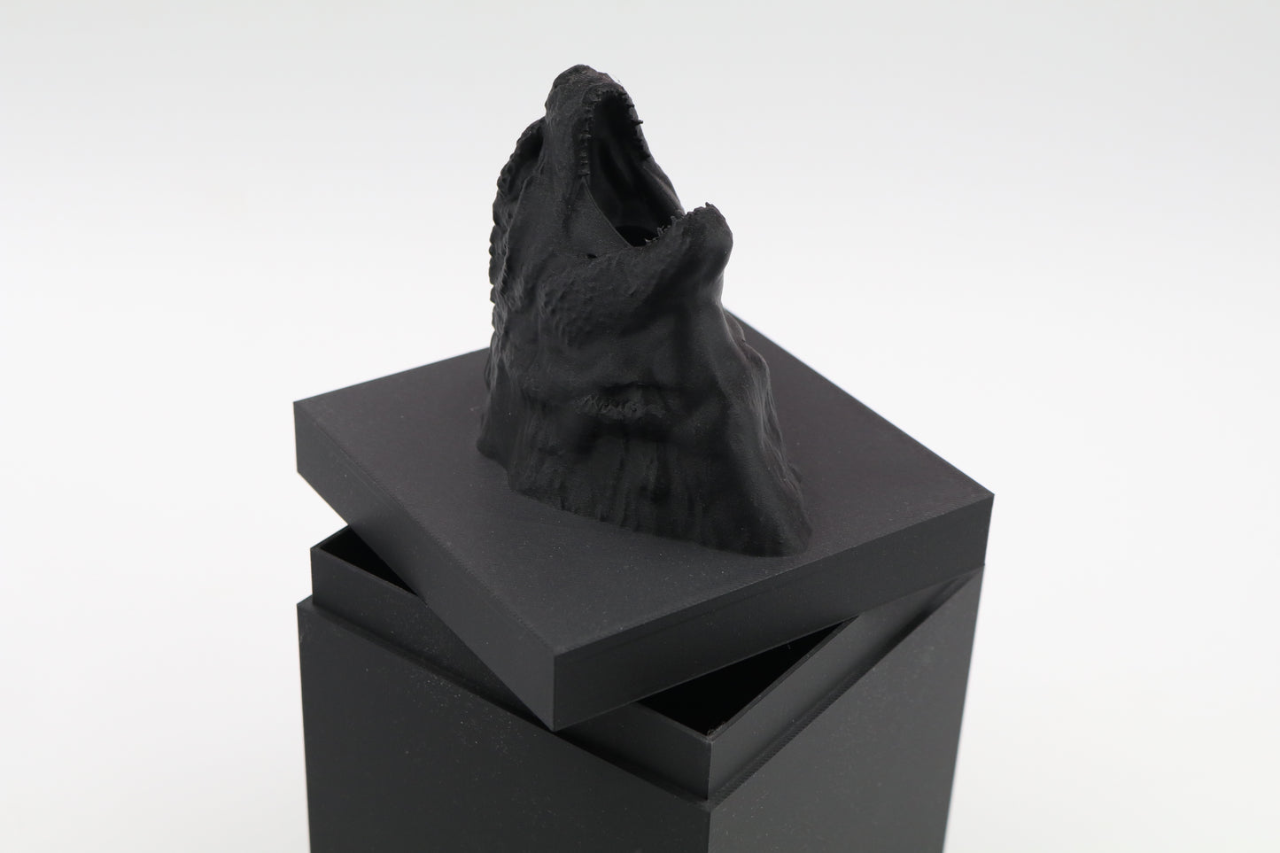 Godzilla Inspired Monster Breathing Tissue Box Storage Container