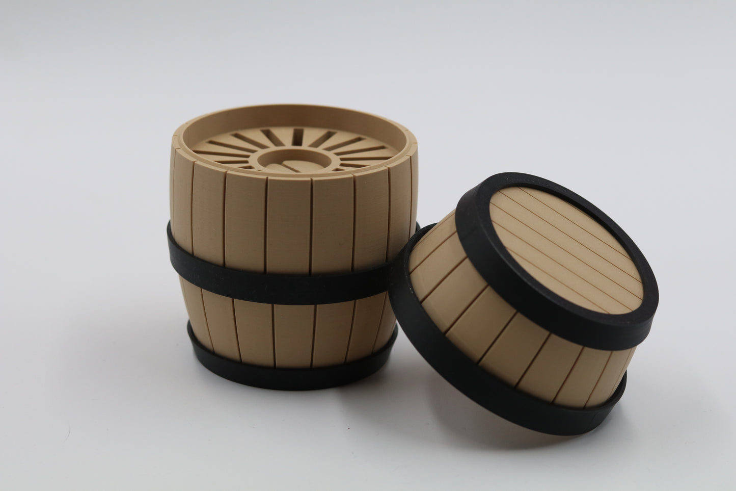 Mario DK Inspired Nintendo Switch / Switch 2 Cartridge Storage Barrel With Rotating Functionality