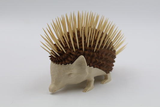 Hedgehog Bathroom Toothpick Storage Unit