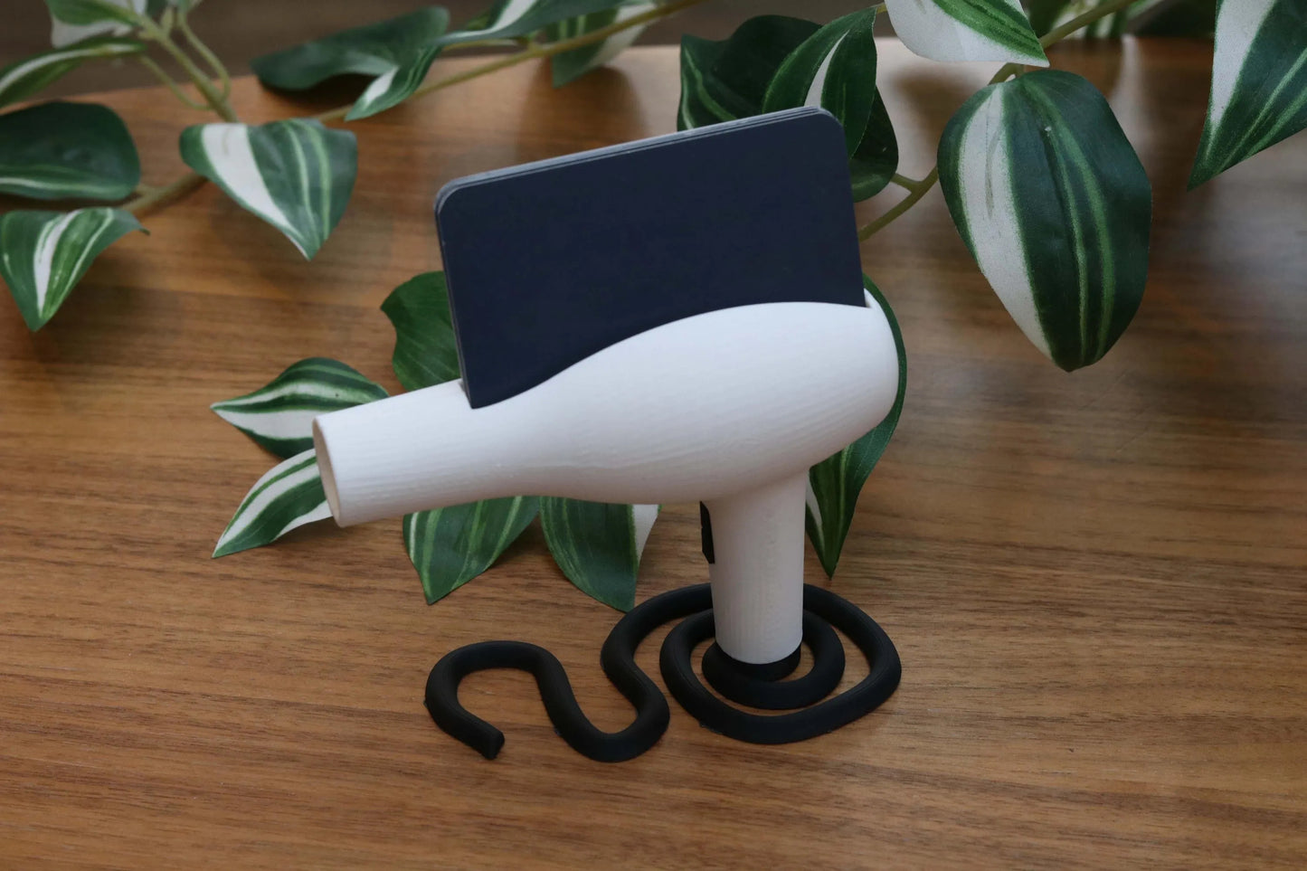 Hairdryer Business Card Holder - For Hairdressing Salons & Barbers